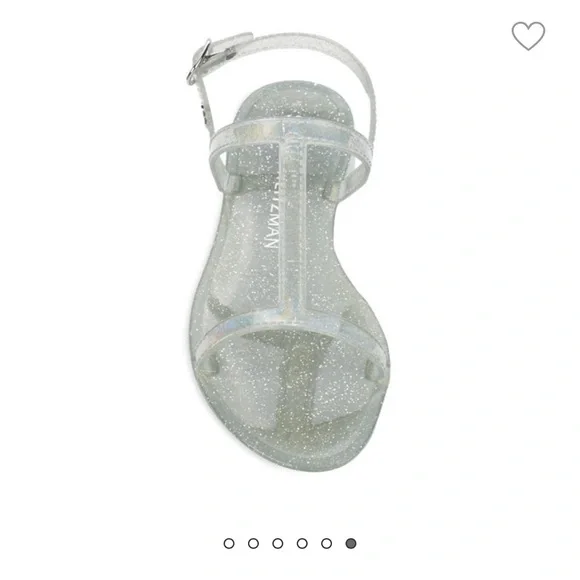 New without tags Stuart Wietzman Millie Jelly Sandals - Picture 2 of 7